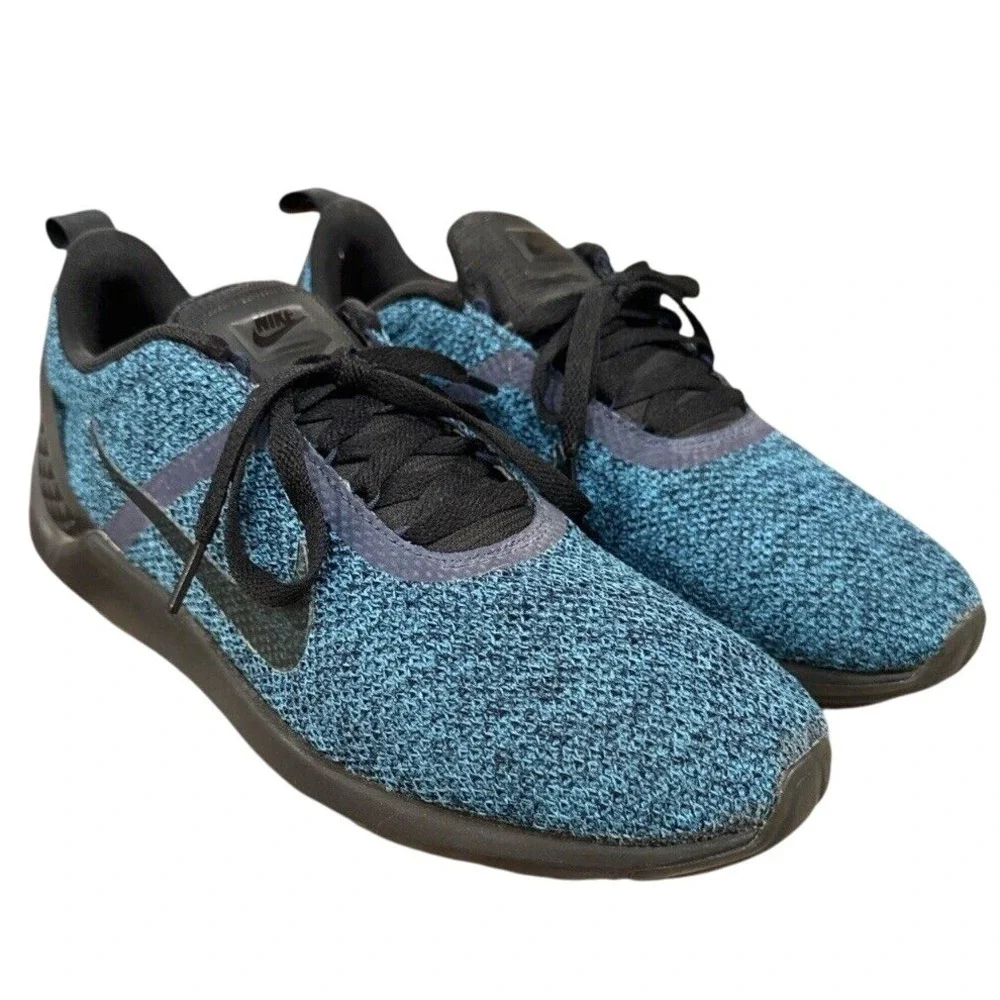 Nike Lunarestoa 2 SE Men‎ Photo Blue Black Running Shoes 821772-400 Size 10.5